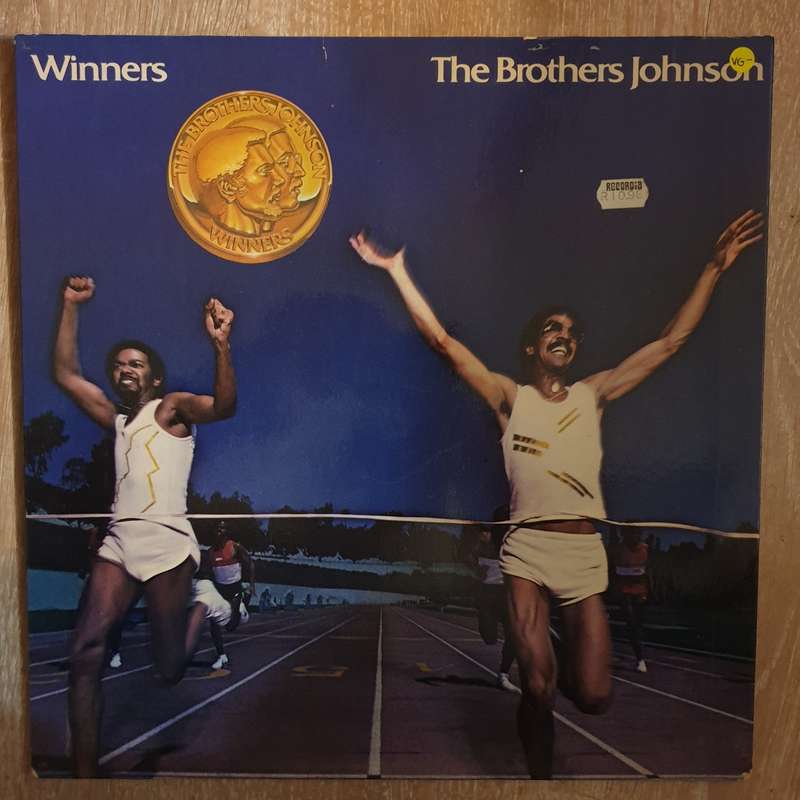 The Brothers Johnson - Winners  -  Vinyl LP Record - Opened  - Very-Good- Quality (VG-)
