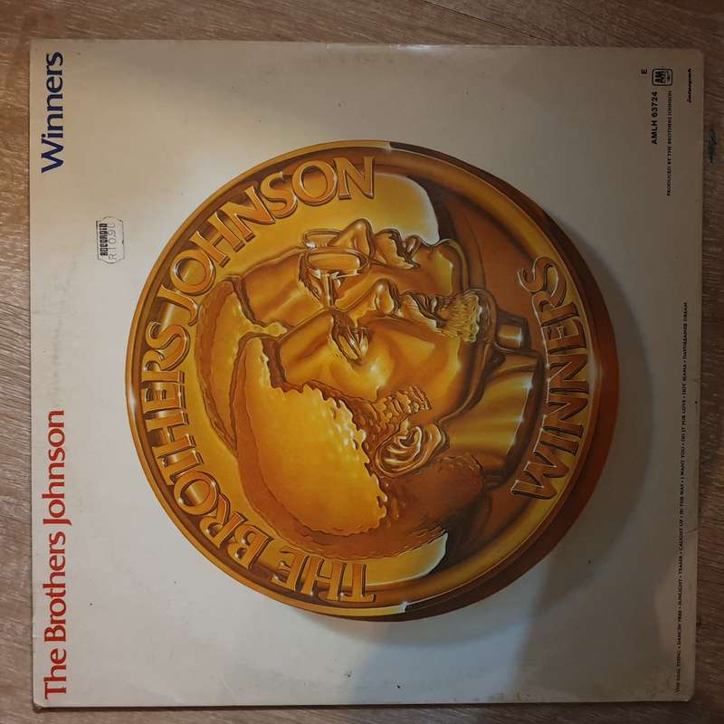 The Brothers Johnson - Winners  -  Vinyl LP Record - Opened  - Very-Good- Quality (VG-)