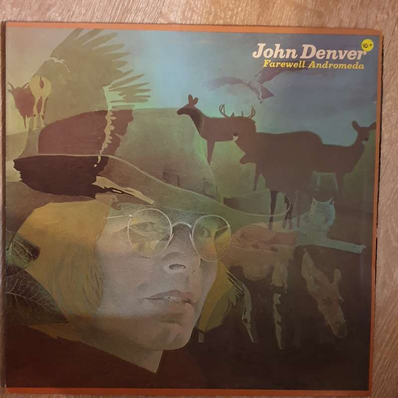 John Denver  Farewell Andromeda - Vinyl LP Record - Very-Good+ Quality (VG+)