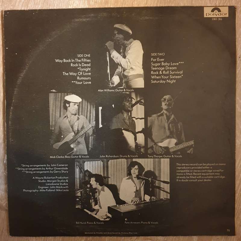 The Rubettes  Wear It's 'At - Vinyl LP Record - Good+ Quality (G+) (Vinyl Specials)