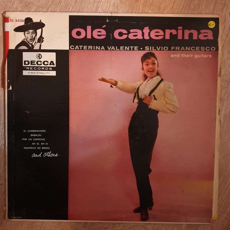 Caterina Valente - Silvio Francesco  Olé Caterina - Vinyl LP Record - Very-Good+ Quality (...