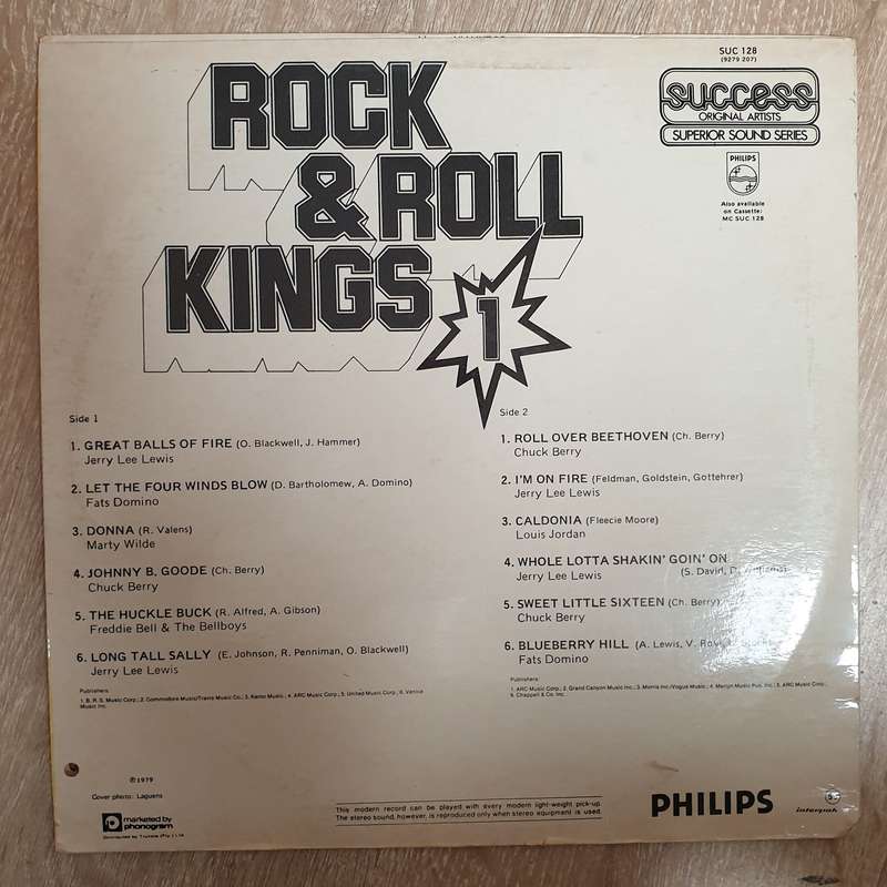 Rock & Roll Kings - Vinyl LP Record - Very-Good+ Quality (VG+)