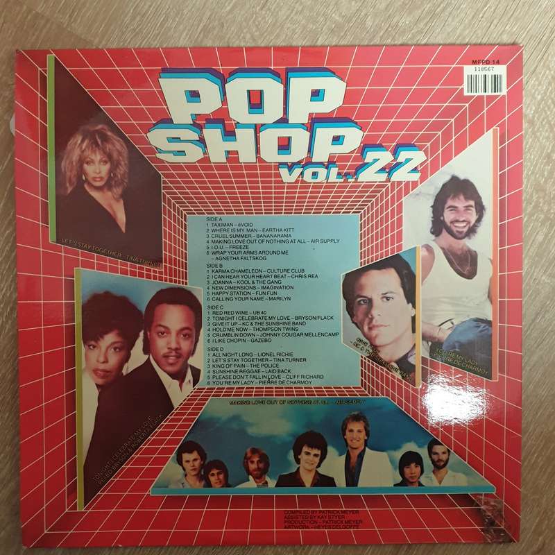 Pop Shop Vol 22 - Vinyl LP Record - Opened  - Very-Good+ Quality (VG+)