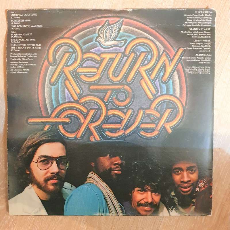 Return To Forever  Romantic Warrior - Vinyl LP Record - Very-Good+ Quality (VG+)
