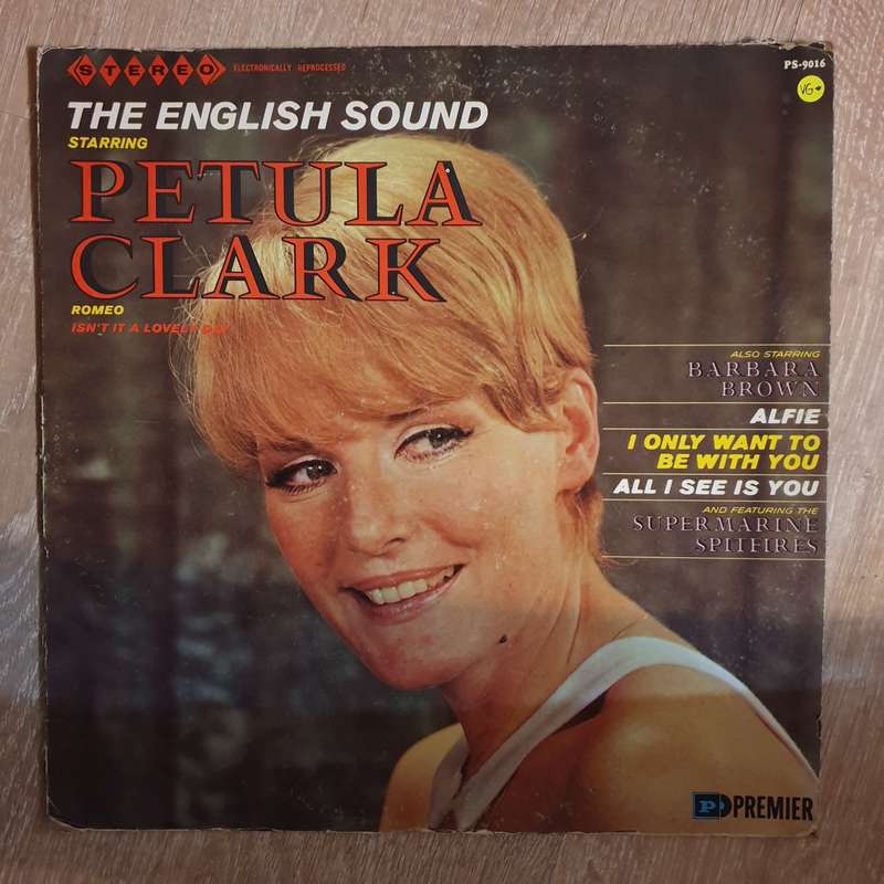 The English Sound Starring Petula Clark -  Vinyl LP Record - Very-Good Quality (VG)
