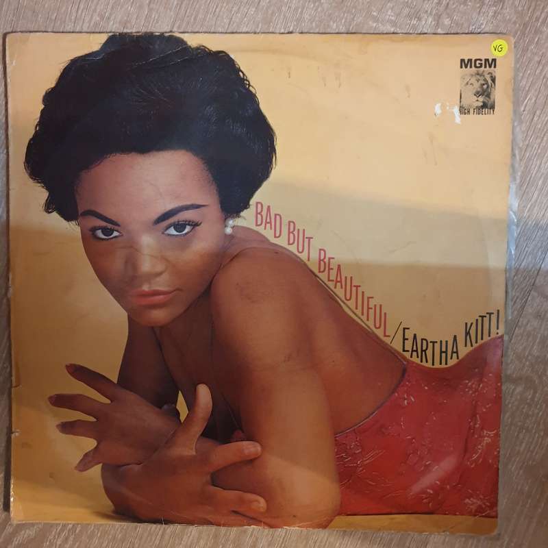 Eartha Kitt  Bad But Beautiful -  Vinyl LP Record - Very-Good Quality (VG)