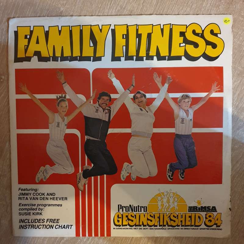 Family Fitness - Pro Nutro Gesin Fiksheid '84 -  Vinyl LP Record - Very-Good+ Quality (VG+)