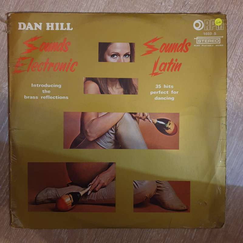 Dan Hill - Sounds Latin - Vinyl LP Record - Opened  - Good+ Quality (G+)