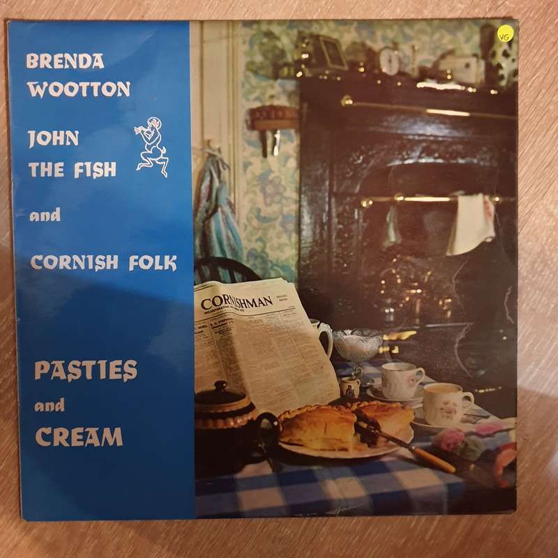 Brenda Wootton, John The Fish and Cornish Folk  Pasties And Cream -  Vinyl LP Record - Very...