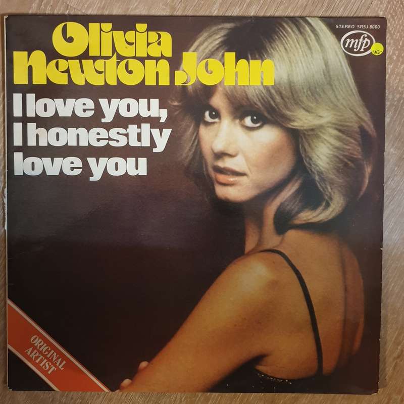 Olivia Newton John - I love you, I honestly love you - Vinyl LP Record - Opened  - Very-Good- Qua...