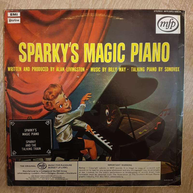 Sparky's Magic Piano - Vinyl LP Record - Opened  - Good Quality (G)