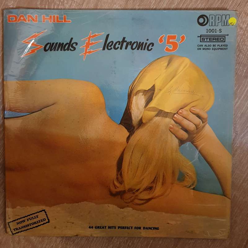 Sounds Electronic 5 - Dan Hill  - Vinyl LP Record - Opened  - Very-Good- Quality (VG-)