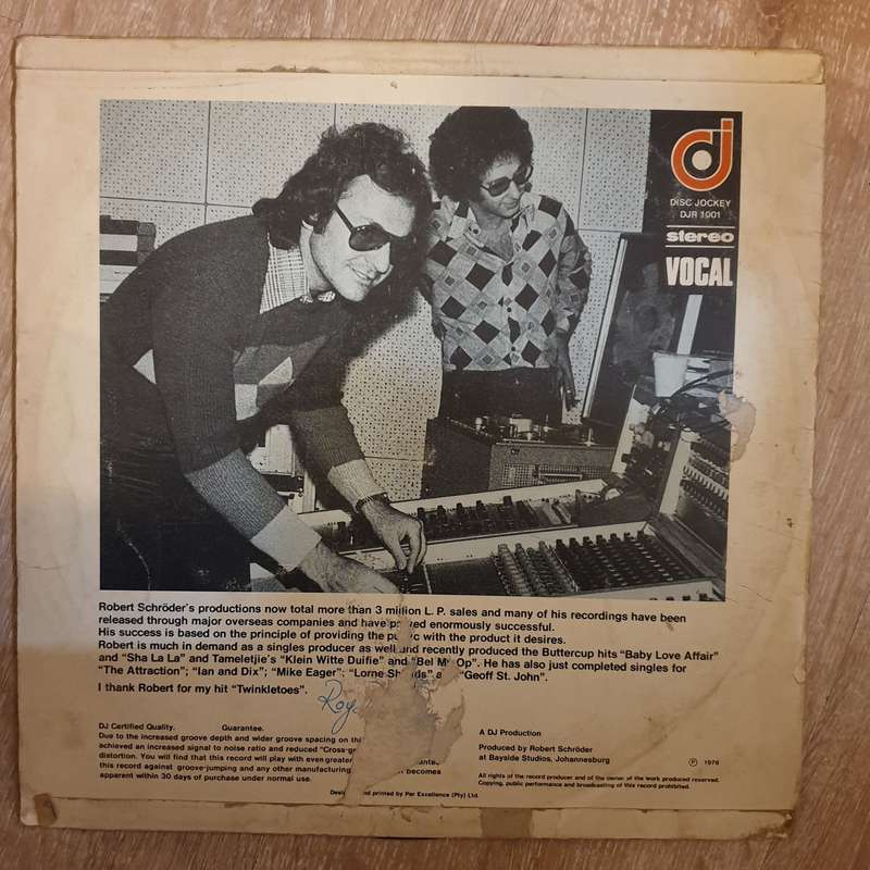 South African Top 8 Vol 1  - Vinyl LP Record - Opened  - Fair Quality (F)