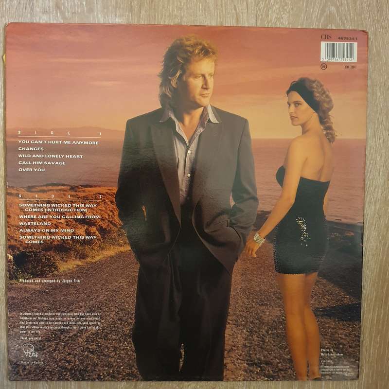 Peter Hofmann  Wild And Lonely Heart - Vinyl LP Record - Very-Good+ Quality (VG+)