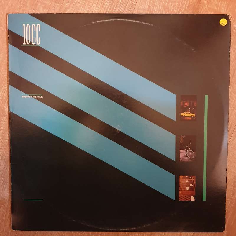 10cc  Windows In The Jungle (SA) - Vinyl LP Record - Very-Good+ Quality (VG+) (verygoodplus)