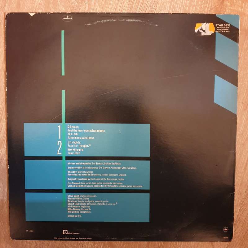 10cc  Windows In The Jungle (SA) - Vinyl LP Record - Very-Good+ Quality (VG+) (verygoodplus)