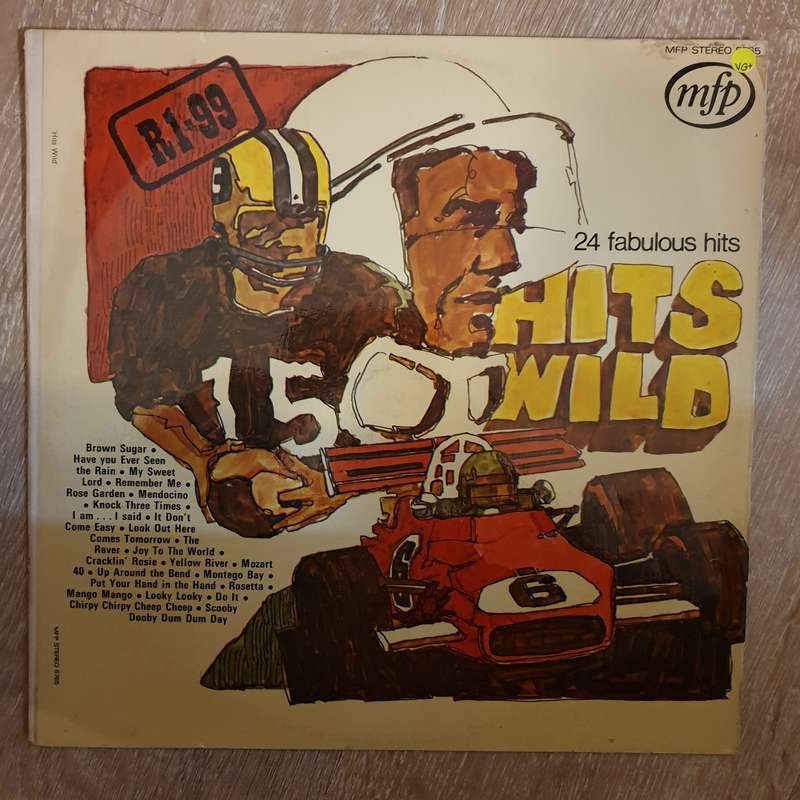 Hits Wild - 24 Fabulous Hits - Vinyl LP Record - Very-Good+ Quality (VG+)