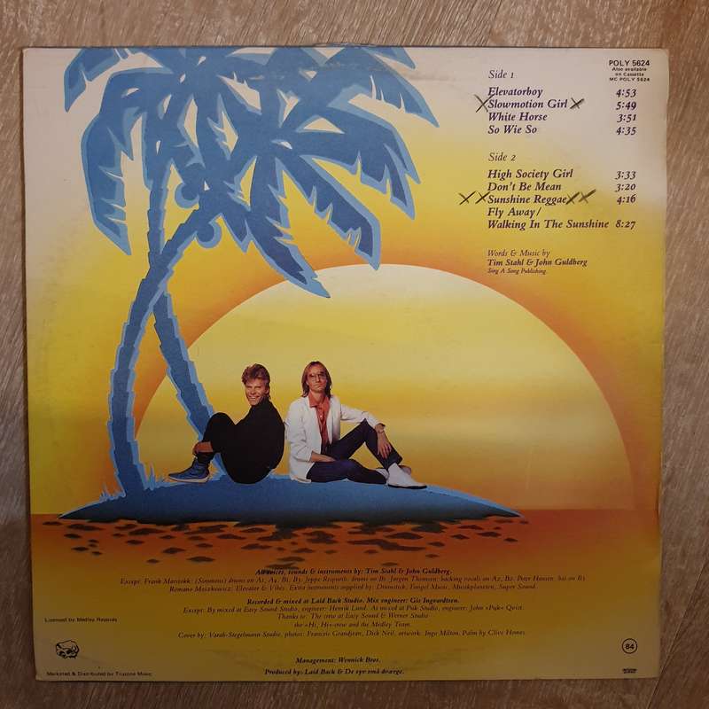 Laid Back  Keep Smiling - Vinyl LP Record - Very-Good+ Quality (VG+)