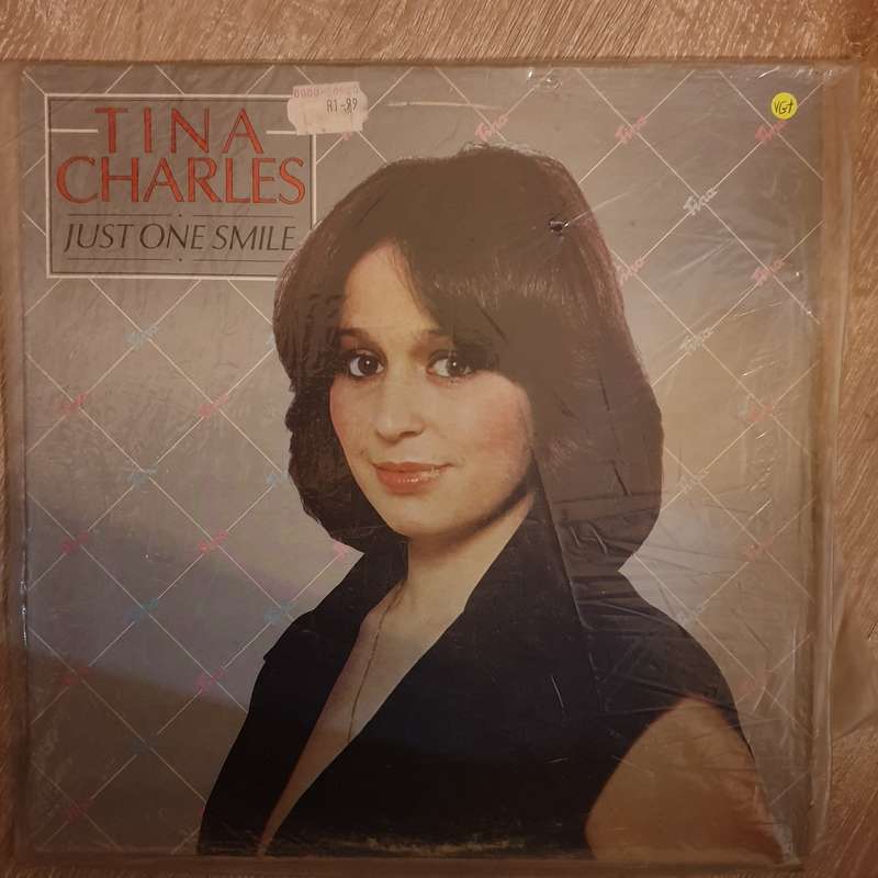 Tina Charles  Just One Smile - Vinyl LP Record - Very-Good+ Quality (VG+)