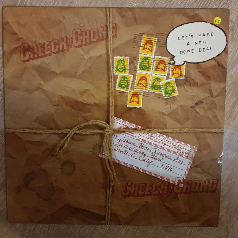 Cheech & Chong - Let's Make a New Dope Deal - Vinyl LP Record - Very-Good+ Quality (VG+)