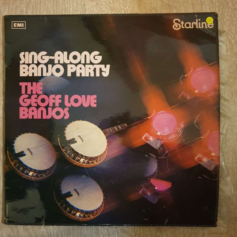 The Geoff Love Banjos  Sing-Along Banjo Party - Vinyl LP Record - Opened  - Good+ Quality (G+)