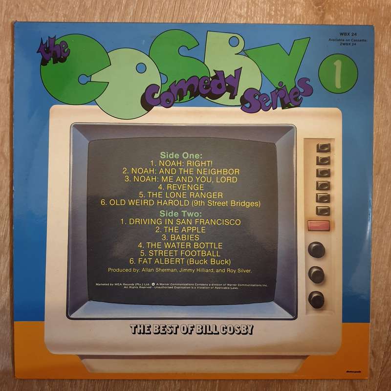 The Best Of Bill Cosby Vol 1 - Vinyl LP Record - Opened  - Very-Good+ Quality (VG+)