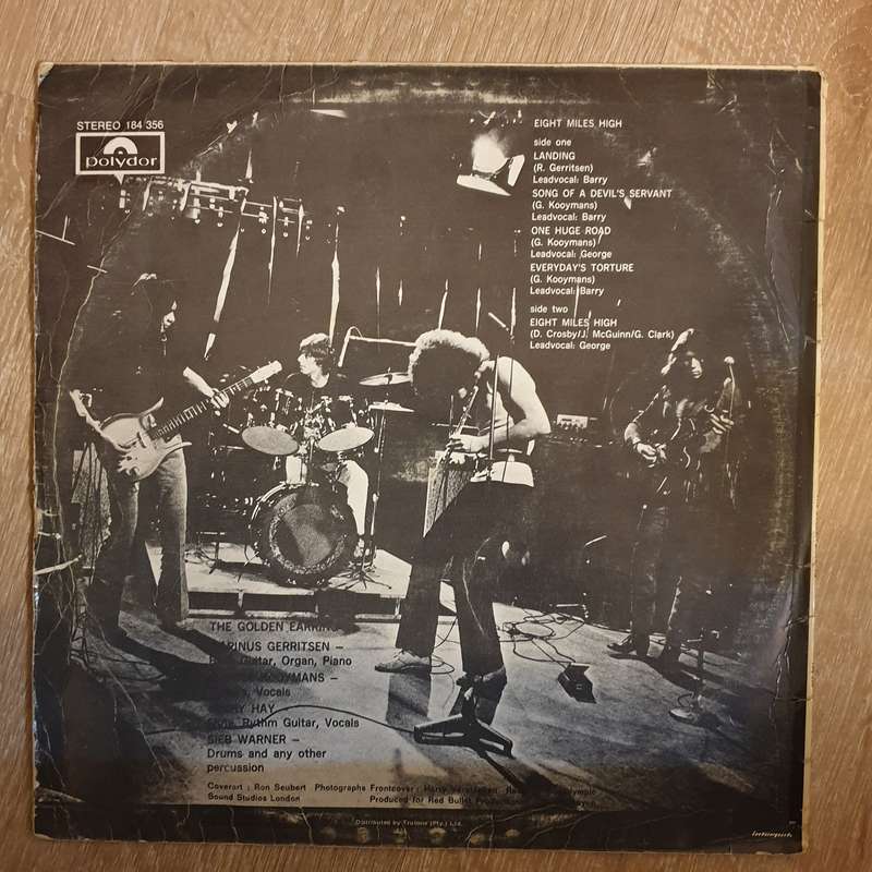 Golden Earring  Eight Miles High - Vinyl LP Record - Opened  - Very-Good- Quality (VG-)