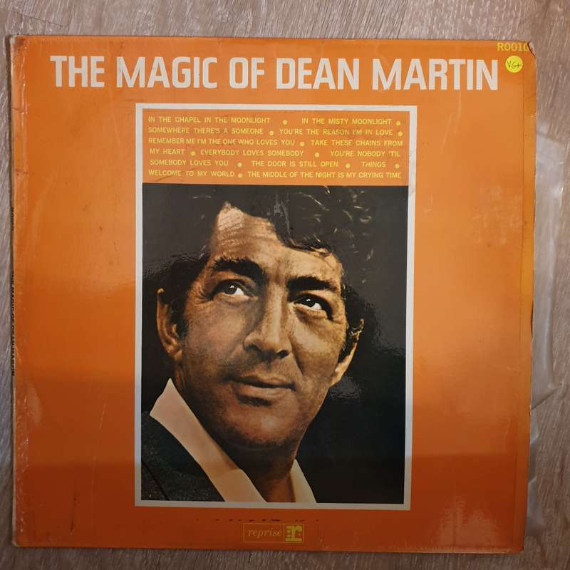 Dean Martin - The Magic of Dean Martin - Vinyl LP Record - Very-Good+ Quality (VG+)