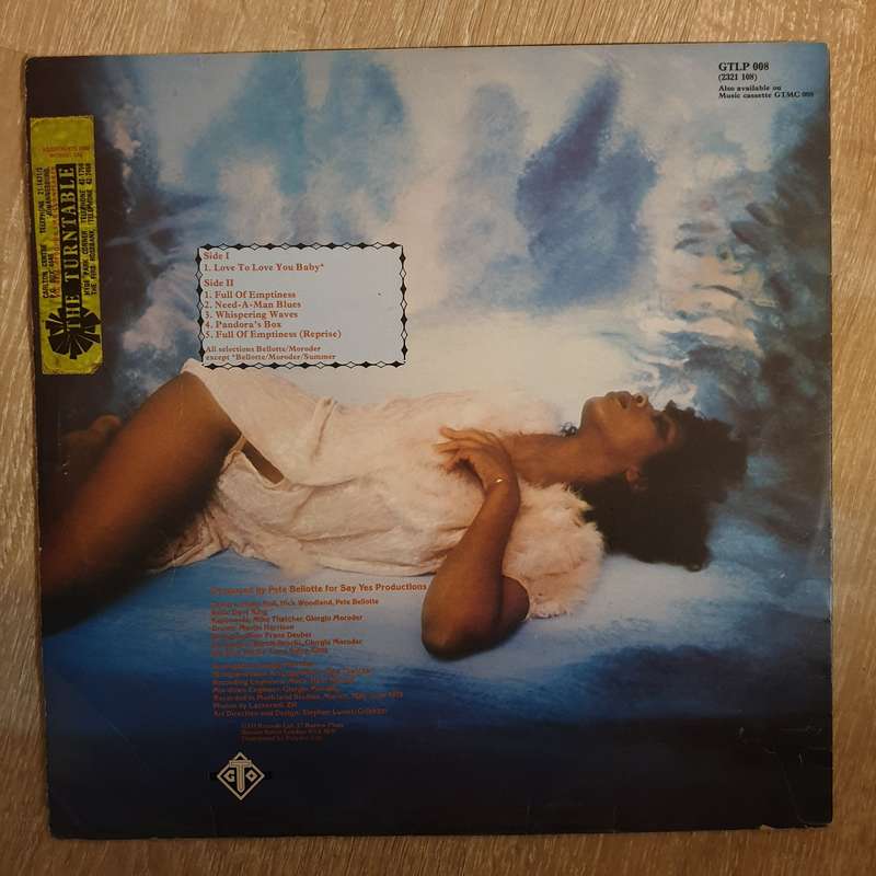 Donna Summer - Love To Love You Baby - Vinyl LP Record - Opened  - Very-Good- Quality (VG-)