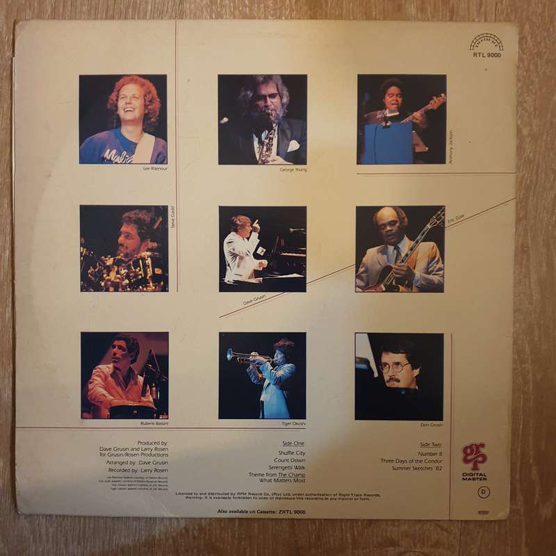 Dave Grusin And The N.Y. / L.A. Dream Band - Vinyl LP Record - Opened  - Very-Good- Quality (VG-)