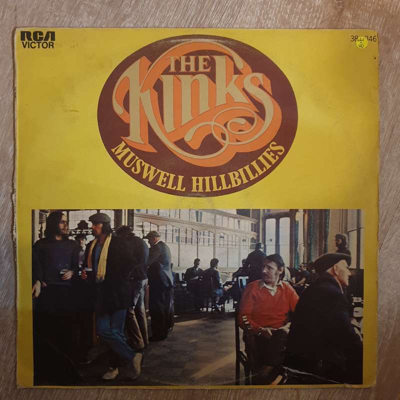 The Kinks  Muswell Hillbillies - Vinyl LP Record - Very-Good Quality (VG)