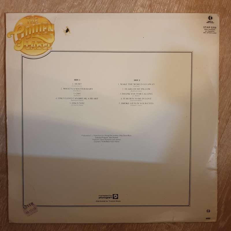 Timi Yuro - Greatest Hits - Vinyl LP Record - Very-Good Quality (VG)