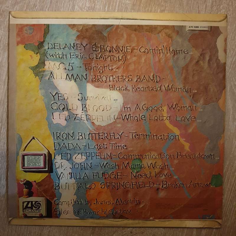 The Age Of Atlantic - Original Artists (Led Zeppelin, Clapton..) -  Vinyl LP Record - Very-Good Q...