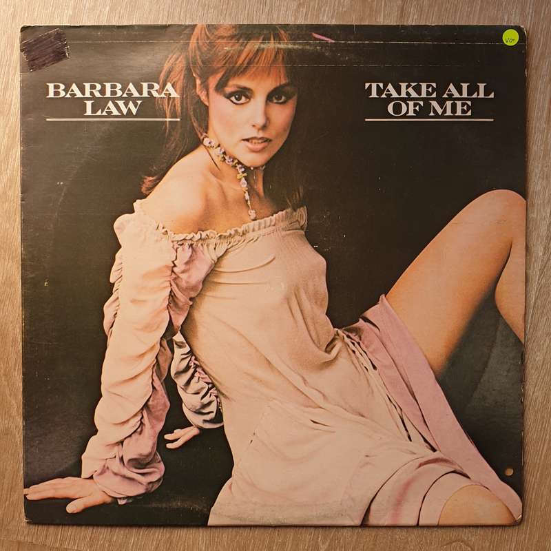 Barbara Law  Take All Of Me -  Vinyl LP Record - Very-Good+ Quality (VG+)
