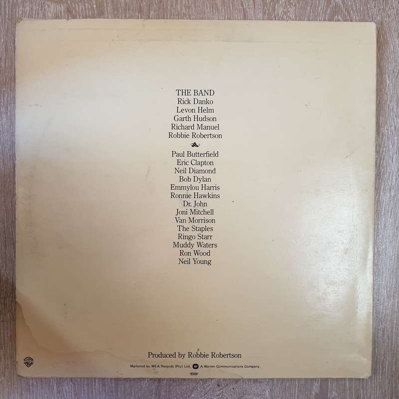 The Band - The Last Waltz - 3 x Vinyl LP Record Set (VG)