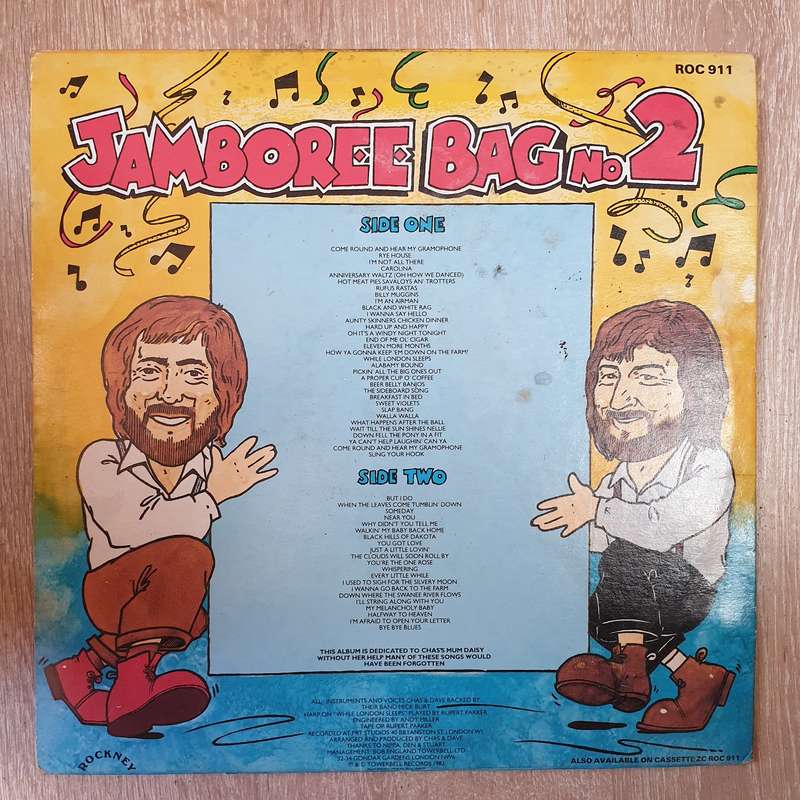 Chas & Daves - Knees Up - Jamboree Bag No 2 -  Vinyl LP Record - Very-Good+ Quality (VG+)