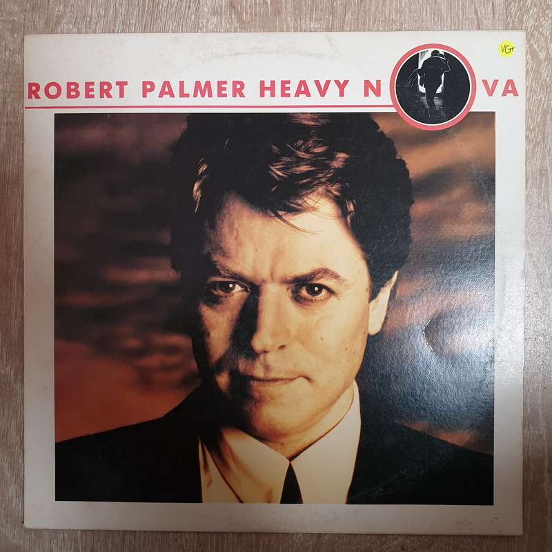 Robert Palmer  Heavy Nova -  Vinyl LP Record - Very-Good+ Quality (VG+)