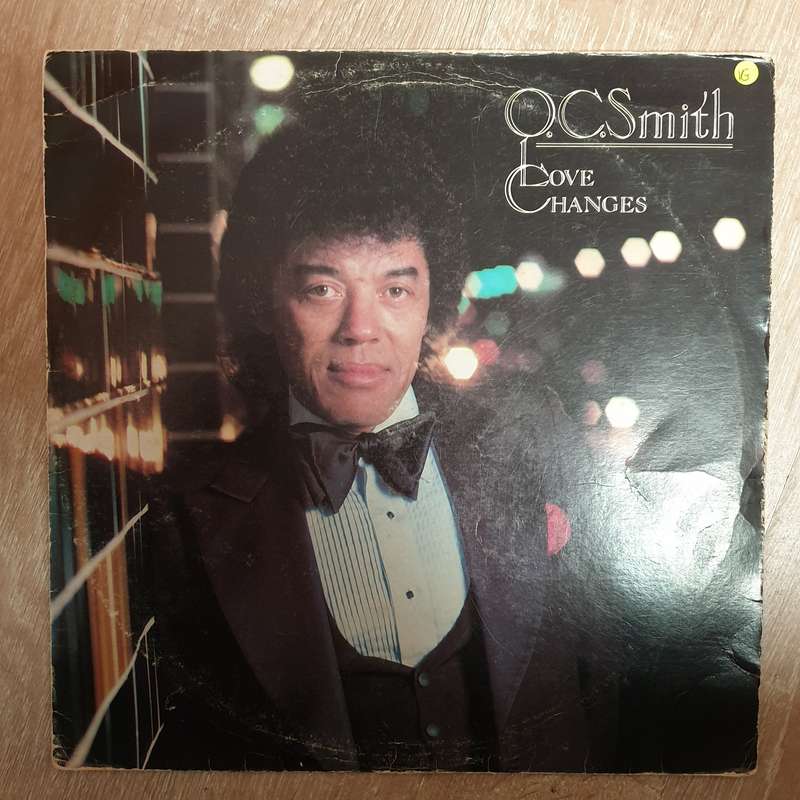 O.C.Smith  Love Changes -  Vinyl LP Record - Very-Good Quality (VG)