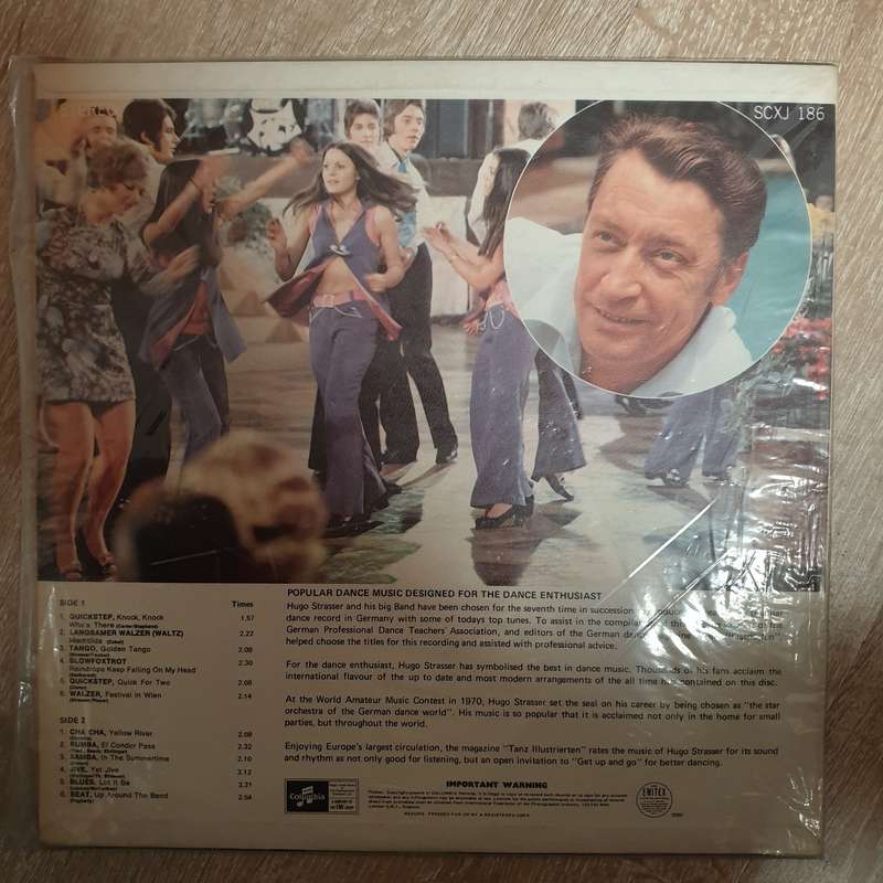 Hugo Strasser And His Orchestra  The Dance Record Of The Year!  Vinyl LP Record - Very-G...