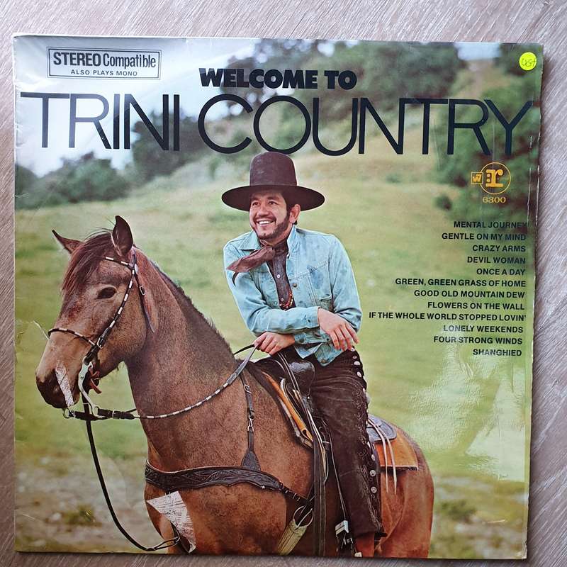 Trini Lopez  Welcome To Trini Country  Vinyl LP Record - Very-Good+ Quality (VG+)