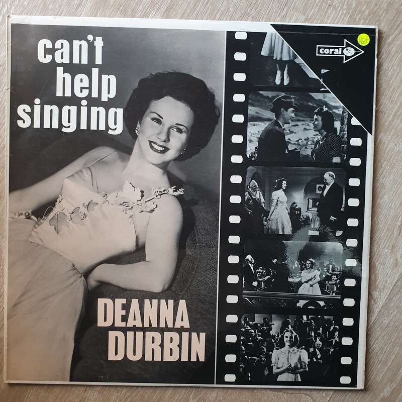 Deanna Durbin  Can't Help Singing  Vinyl LP Record - Very-Good+ Quality (VG+)