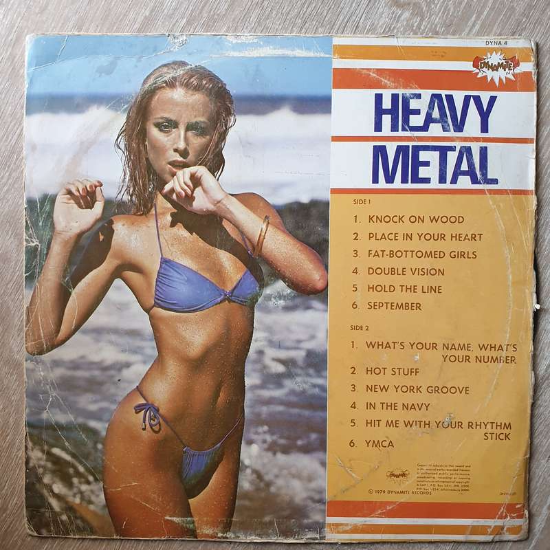 Heavy Metal - Vinyl LP Record - Opened  - Very-Good- Quality (VG-)