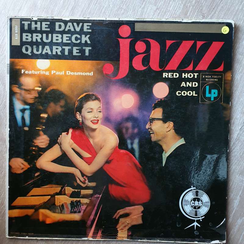 The Dave Brubeck Quartet Featuring Paul Desmond  Jazz - Red Hot And Cool - Vinyl LP Record ...