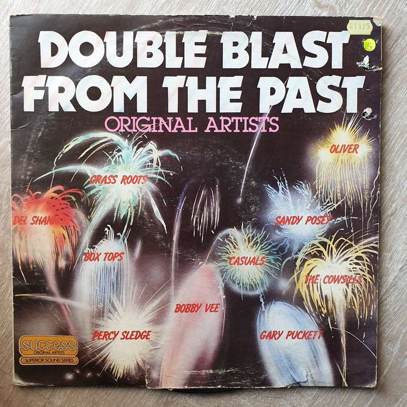 Double Blast From The Past - Original Artrists  - Double Vinyl LP Record - Very-Good Quality (VG)