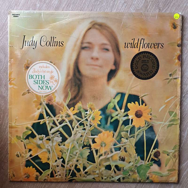 Judy Collins  Wildflowers  Vinyl LP Record - Very-Good+ Quality (VG+)