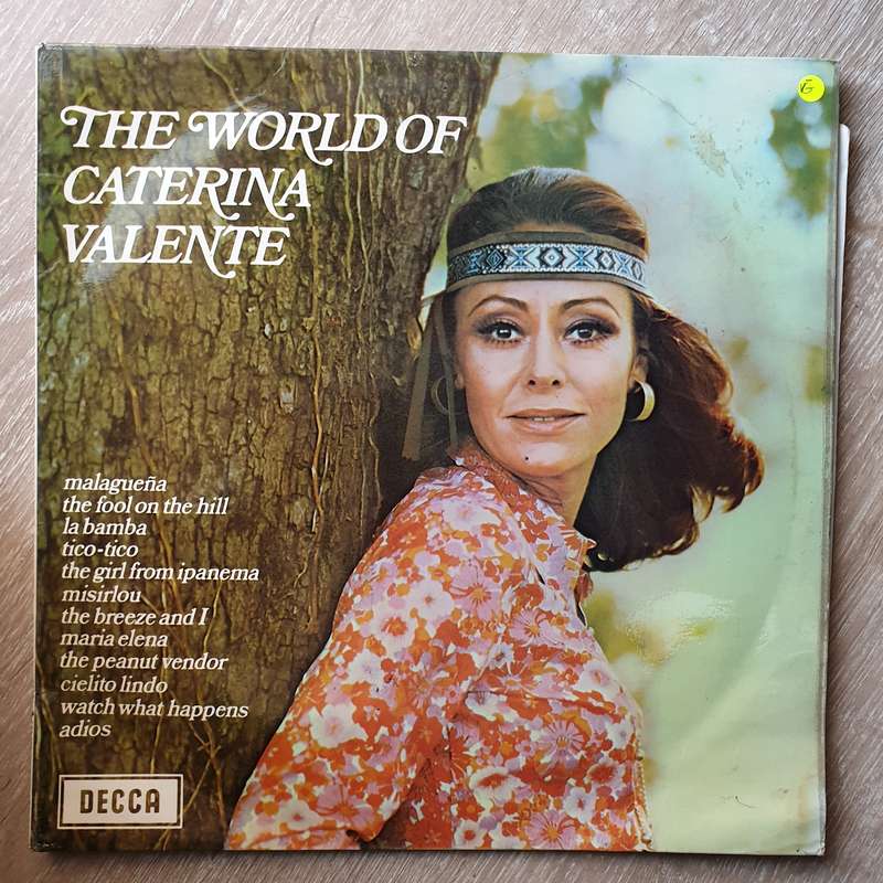 Caterina Valente - The World Of Caterina Valente - Vinyl LP Record - Opened  - Very-Good- Quality...
