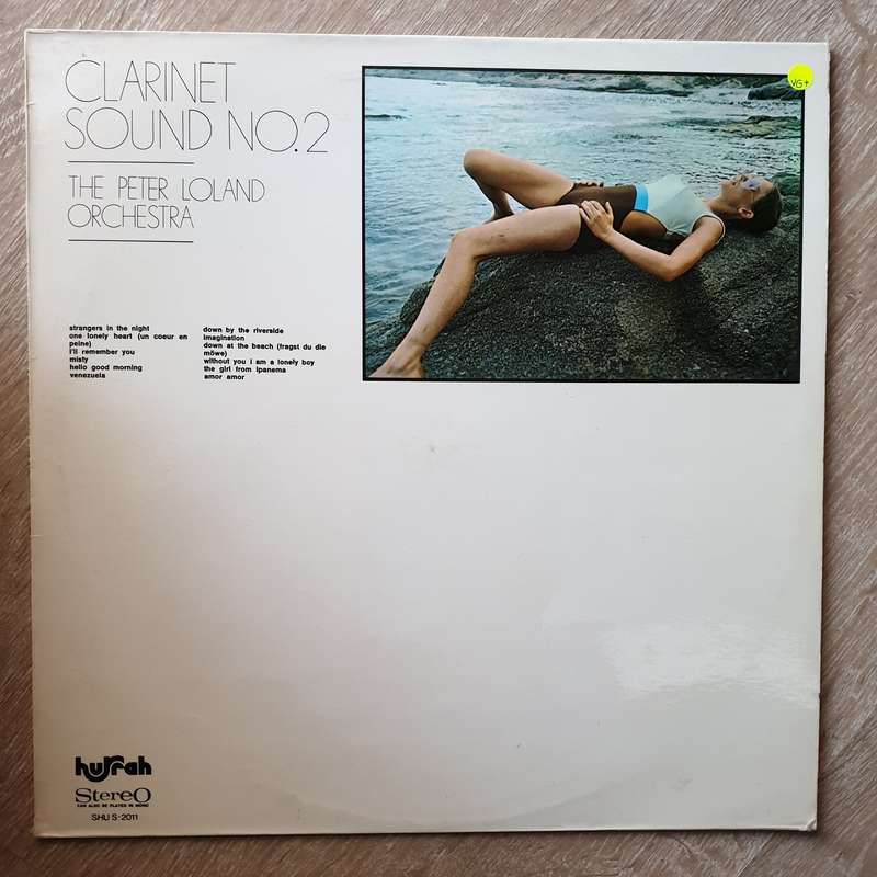 The Peter Loland Orchestra  Clarinet Sound No. 2 -  Vinyl LP Record - Very-Good+ Quality (VG+)