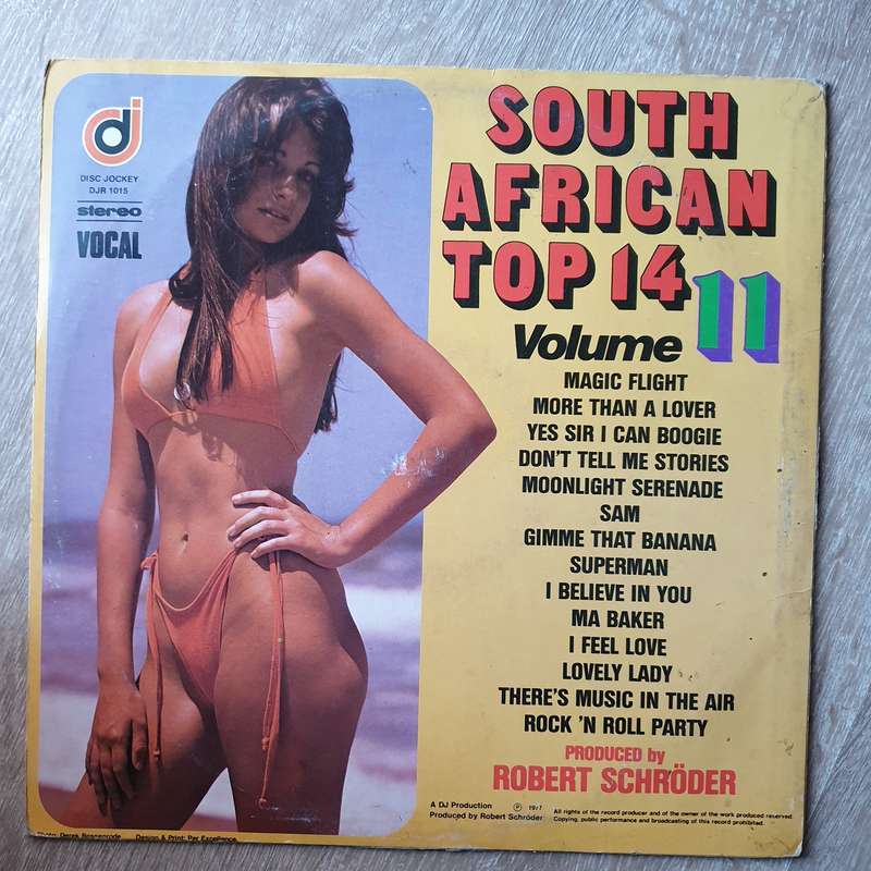 South African Top 14 - Vol 11 - Vinyl LP Record - Opened  - Good+ Quality (G+)