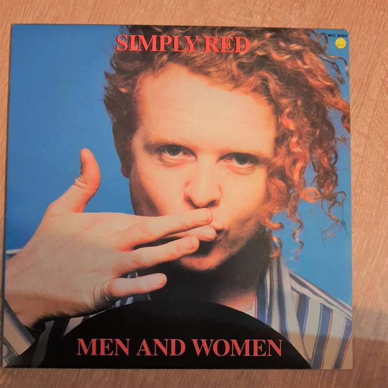 Simply Red  Men And Women - Vinyl LP Record - Very-Good+ Quality (VG+)