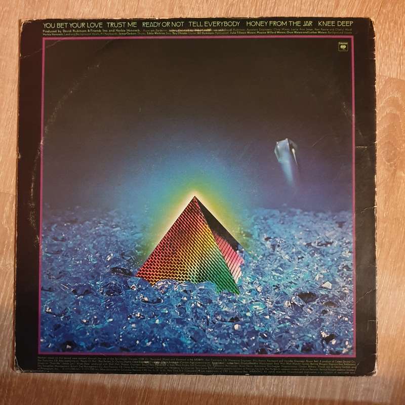 Herbie Hancock  Feets Don't Fail Me Now  Vinyl LP Record - Very-Good+ Quality (VG+)